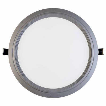 Downlight LED Ultraslim de Encastrar Redondo 15W 1100lm Ø20,5cm 4000K Alumínio 1Primer Leader Downlight de Encastrar 1