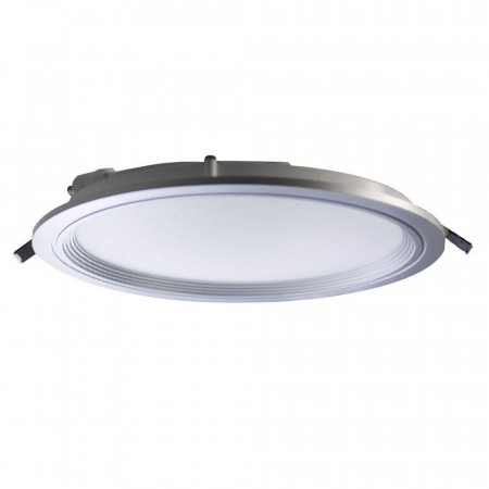 Downlight LED Ultraslim Empotrable Redondo 15W 1100lm Ø20,5cm 4000K Aluminio 1Primer Leader Downlight Empotrable 2