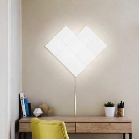 Figura LED Decorativa «CUORE» 28 W, 1600 lm, 4000 K, 54 x 64 cm, 7hSevenOn Deco, Ecrãs e Barras LED 3