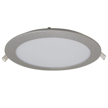 Downlight LED Ultraslim Redondo Embutido 26W 2400lm Ø21cm 4000K Alumínio 7hSevenOn Downlight Embutido 2