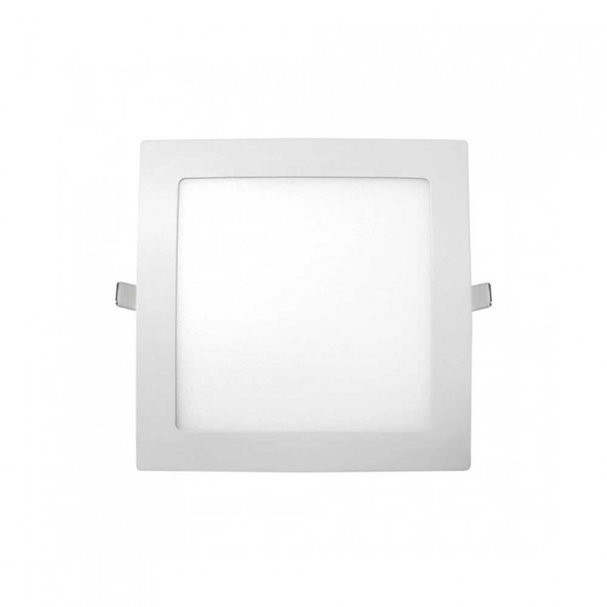 Downlight LED Ultraslim Square Recessed Downlight 9W 720lm 13x13cm Branco Eilen Downlight Recessed 1
