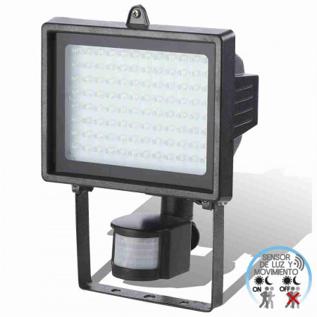 Proyector LED 6W de Exterior Orientable con Sensor de Movimiento Negro 6000K 7hSevenOn Outdoor Proyector LED 6W de Exterior Orientable con Sensor de Movimiento Negro 6000K 7hSevenOn Outdoor