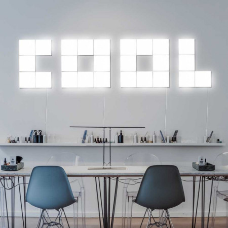 Palabra LED COOL Decorativa 75W 5000lm 4000K 45x180cm 7hSevenOn Deco Pantallas y Regletas LED 2