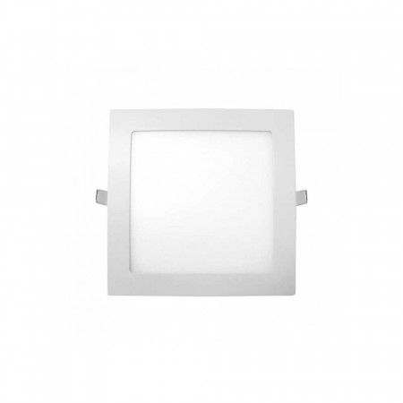 Luminária de embutir LED Ultraslim Square 12W 450lm 10,5x10,5cm 4000K Branco Eilen Luminária de embutir 1