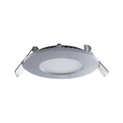 Pack 3 Mini Downlight LED Ultraslim Empotrable Redondo 4W 300lm Ø7cm 4000K Aluminio 7hSevenOn Downlight Empotrable 2