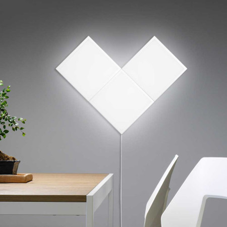 Figura LED ARROW Decorativa 30W 2400lm 4000K 64x85cm 7hSevenOn Deco Pantallas y Regletas LED 3
