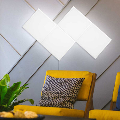 Luminaire décoratif à LED RAY 40 W, 3 200 lm, 4 000 K, 64 x 106 cm 7hSevenOn Deco Écrans et barrettes LED 4