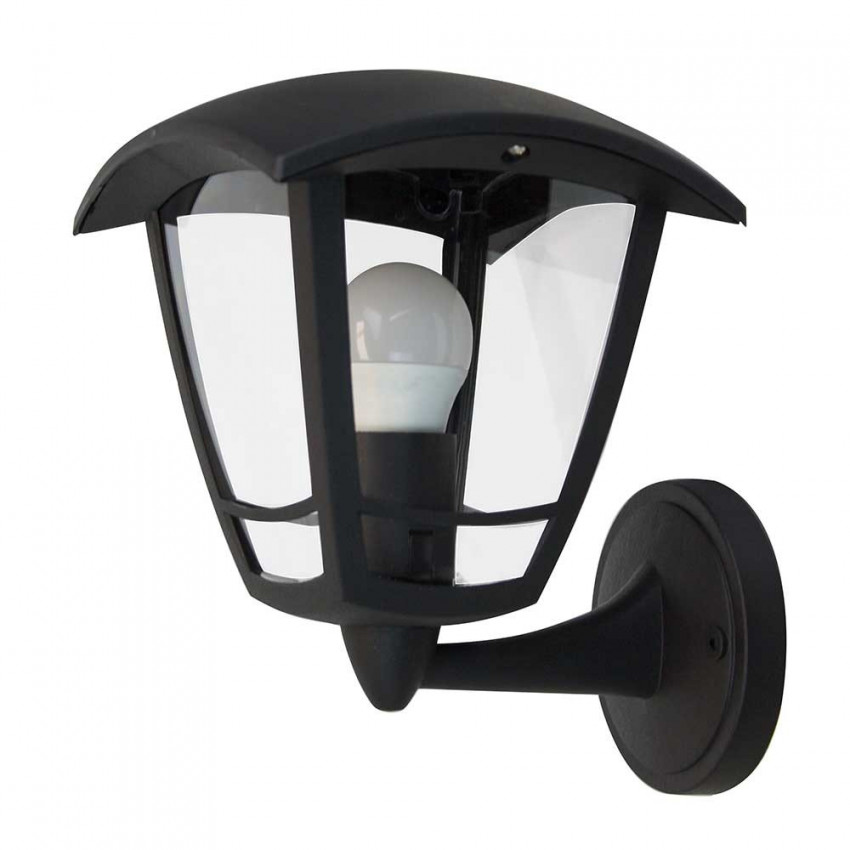 Aplique de Pared Ascendente de Exterior IP44 Moderno Negro 7hSevenOn Outdoor Aplique de Pared Ascendente de Exterior IP44 Moderno Negro 7hSevenOn Outdoor