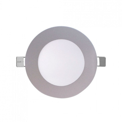 Downlight LED Ultraslim Empotrable Redondo 8W 600lm Ø12cm 4000K Aluminio 7hSevenOn Downlight Empotrable 1