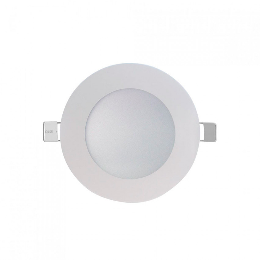 Downlight LED Ultraslim Empotrable Redondo 8W 600lm Ø10,5cm 4000K Blanco 7hSevenOn Downlight LED Ultraslim Empotrable Redondo 8W 600lm Ø10,5cm 4000K Blanco 7hSevenOn