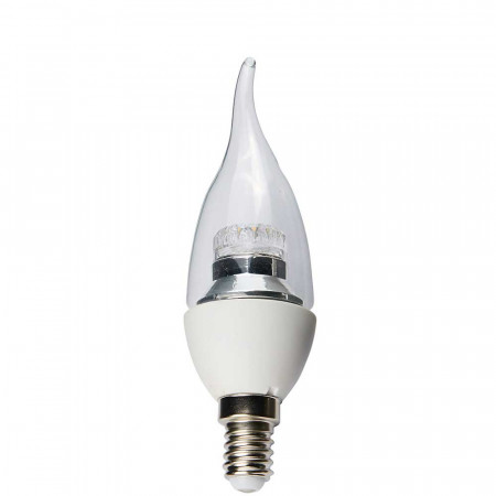 Bombilla LED Vela Soplo de Viento E14 3W Equi.25W 249lm 3000K 25000H 7hDayron Bombilla LED Vela Soplo de Viento E14 3W Equi.25W 249lm 3000K 25000H 7hDayron