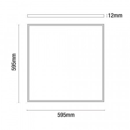 Pack 4 Paneles LED Ultraslim Cuadrados 48W 4000lm 600x600mm 4000K 7hSevenOn Pack 4 Paneles LED Ultraslim Cuadrados 48W 4000lm 600x600mm 4000K 7hSevenOn