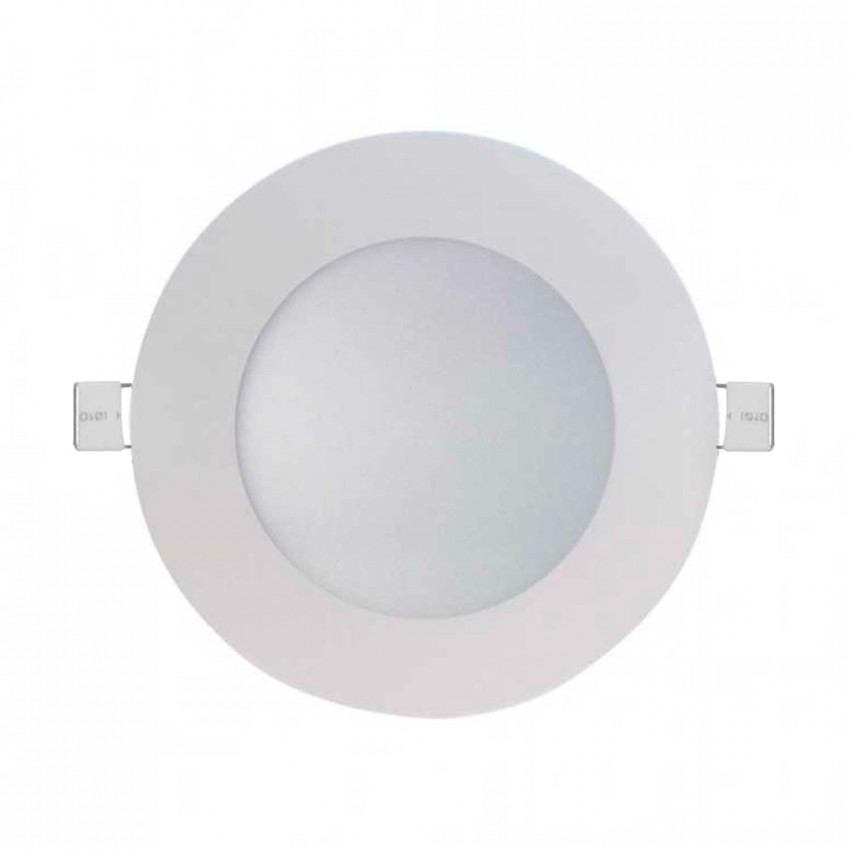 Luminária de embutir LED Ultraslim Redondo 12W 960lm Ø15cm 6000K Branco Eilen Luminária de embutir 1