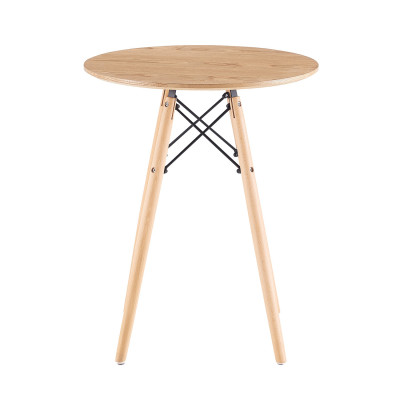 Mesa de Té Estilo Nórdico Redonda 74x60cm Thinia Home Mesas Bajas 1