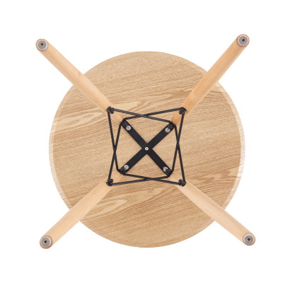 Mesa de Té Estilo Nórdico Redonda 74x60cm Thinia Home Mesas Bajas 2