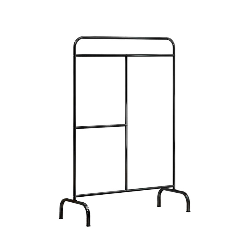 Burro Perchero Mixto Basal Negro 113x46x161cm 7house Percheros y Zapateros 1