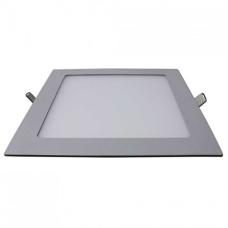 Downlight LED Ultraslim Embutido Quadrado 15 W 1100 lm 20.5x20.5cm 4000 K Alumínio 7hSevenOn LED Downlight Embutido 4