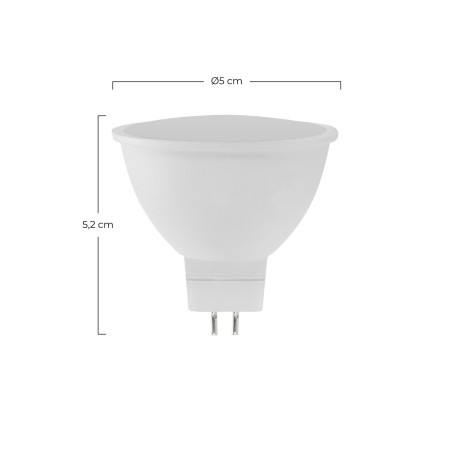 Pack 40 Lâmpadas LED GU5.3 Spotlight 8W Equi.60W 700lm Raydan Home Lâmpadas LED 3