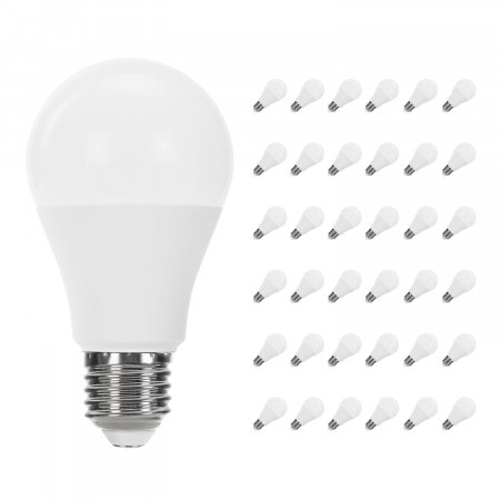 Pack 36 Bombillas LED Estándar E27 9W Equi.60W 806lm Raydan Home