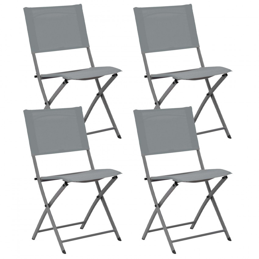 Pack 4 Sillas Plegables Amaia 38,5x50x84cm 7house Mesas y Sillas Plegables 6