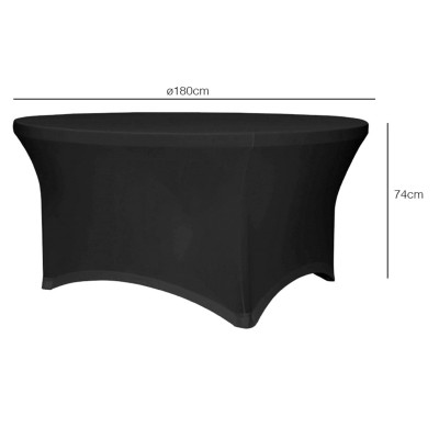 Capa protetora para mesa redonda 180x74cm RDM Design&Basic Capas para mobiliário de jardim 4