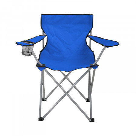 Cadeira de campismo dobrável com suporte para copos 79x47x80cm 7house Mesas e cadeiras dobráveis 1