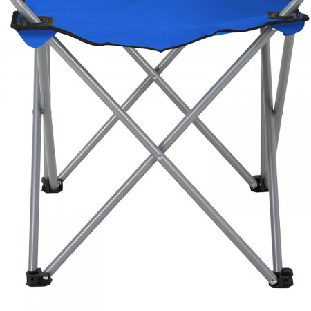 Cadeira de campismo dobrável com suporte para copos 79x47x80cm 7house Mesas e cadeiras dobráveis 3