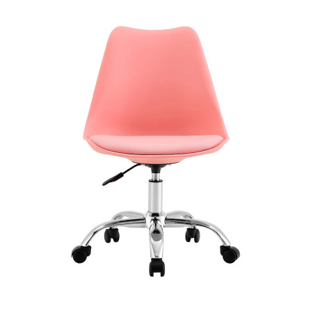 Silla de Escritorio con Ruedas Eyre 91x47,5x56cm 7house Sillas Con Ruedas para Escritorio 16