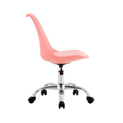 Silla de Escritorio con Ruedas Eyre 91x47,5x56cm 7house Sillas Con Ruedas para Escritorio 17