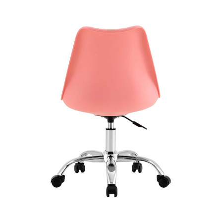 Silla de Escritorio con Ruedas Eyre 91x47,5x56cm 7house Sillas Con Ruedas para Escritorio 18