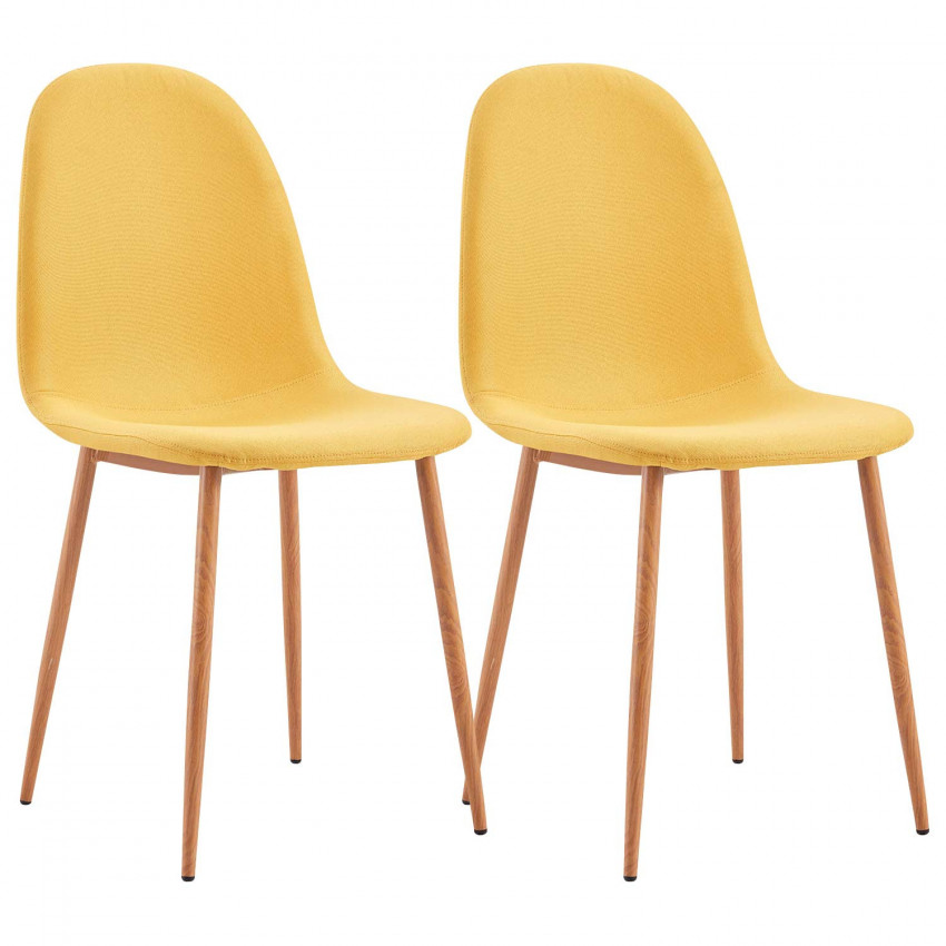Pack 2 Sillas de Comedor Lino Nuova 91x51x44cm Thinia Home Pack Sillas Comedor 22