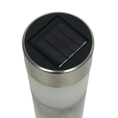 Pack 4 Balizas Solares LED Exterior Plateado 6000K 7hSevenOn Outdoor Iluminación Solar 3