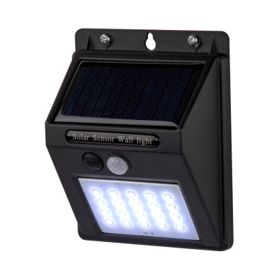 Aplique de Pared Solar LED Exterior con Sensor de Movimiento Negro 6000K 7hSevenOn Outdoor Apliques de Exterior 1