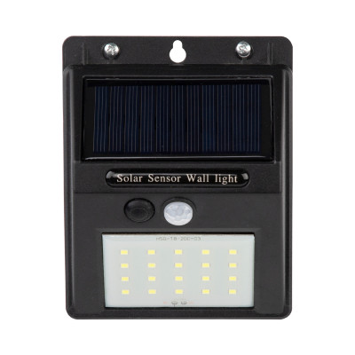 Aplique de Pared Solar LED Exterior con Sensor de Movimiento Negro 6000K 7hSevenOn Outdoor Apliques de Exterior 2