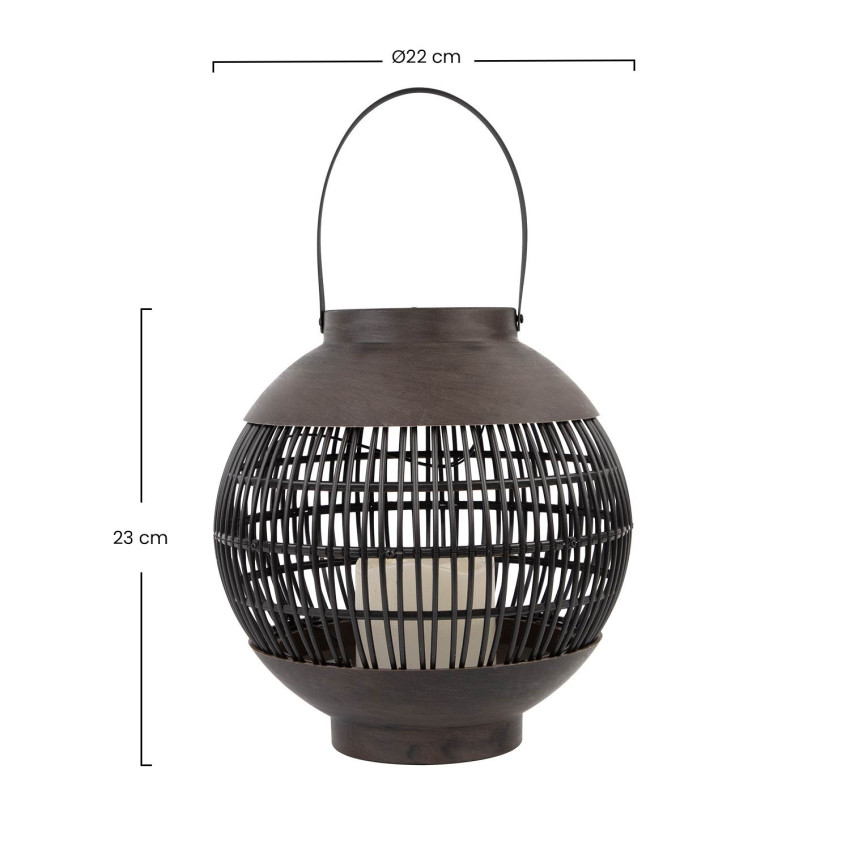 Farol Solar LED Exterior Redondo Marr n 3000K 7hSevenOn Outdoor Farol Solar LED Exterior Redondo Marr n 3000K 7hSevenOn Outdoor