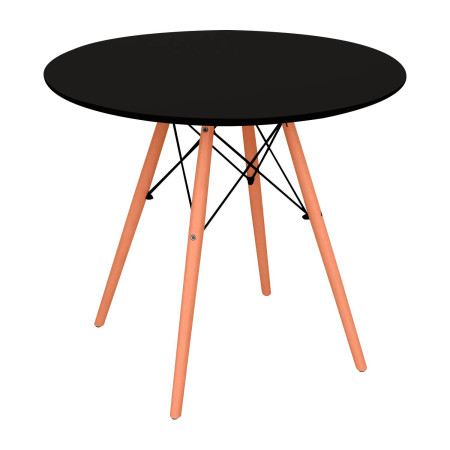 Mesa de jantar redonda estilo nórdico 74x80cm Thinia Home Mesas de jantar 5