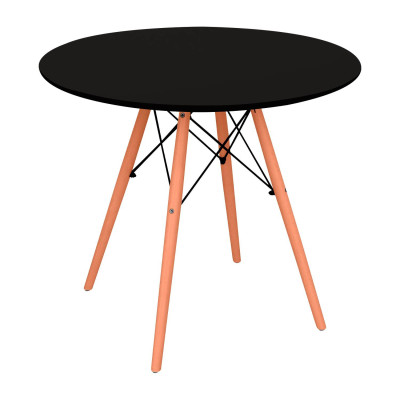 Mesa de jantar redonda estilo nórdico 74x80cm Thinia Home Mesas de jantar 5