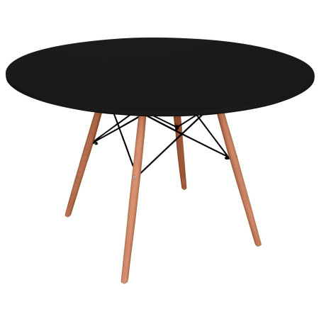 Mesa Redonda de Comedor Estilo Nórdico 74x120cm Thinia Home Mesas de Comedor 7