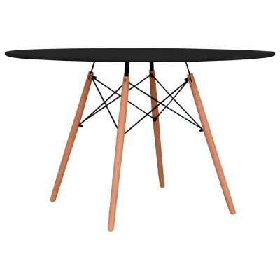 Mesa de jantar redonda estilo nórdico 74x120cm Thinia Home Mesas de jantar 8