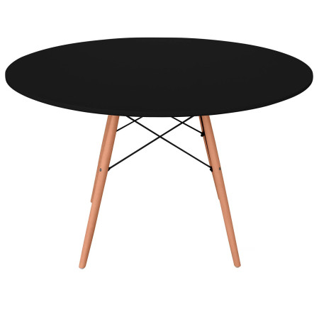 Mesa Redonda de Comedor Estilo Nórdico 74x120cm Thinia Home Mesas de Comedor 9