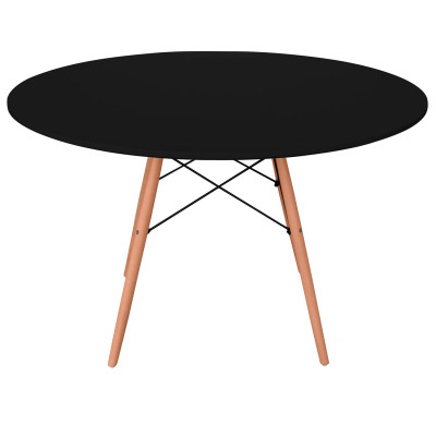 Mesa de jantar redonda estilo nórdico 74x120cm Thinia Home Mesas de jantar 9