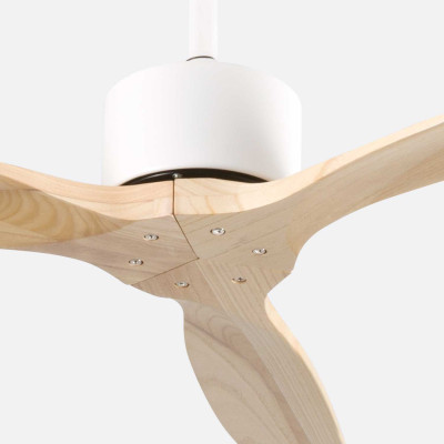 Ventilador de teto 3 pás 55W 6 velocidades Nebraska Dayron Ventiladores de teto 2