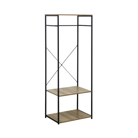 Perchero Metálico y de Madera Oinu 167x60x40,4cm 7house Percheros 1