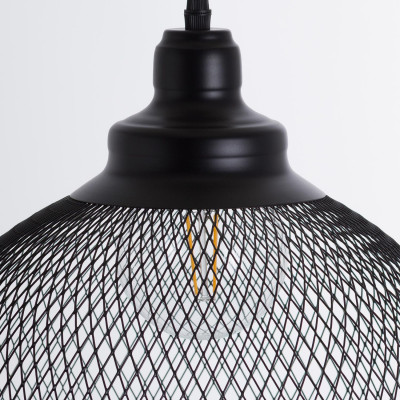 Lámpara de Techo Breslavia Negro 33x33x32cm 7hSevenOn Deco Lámparas de Techo 4