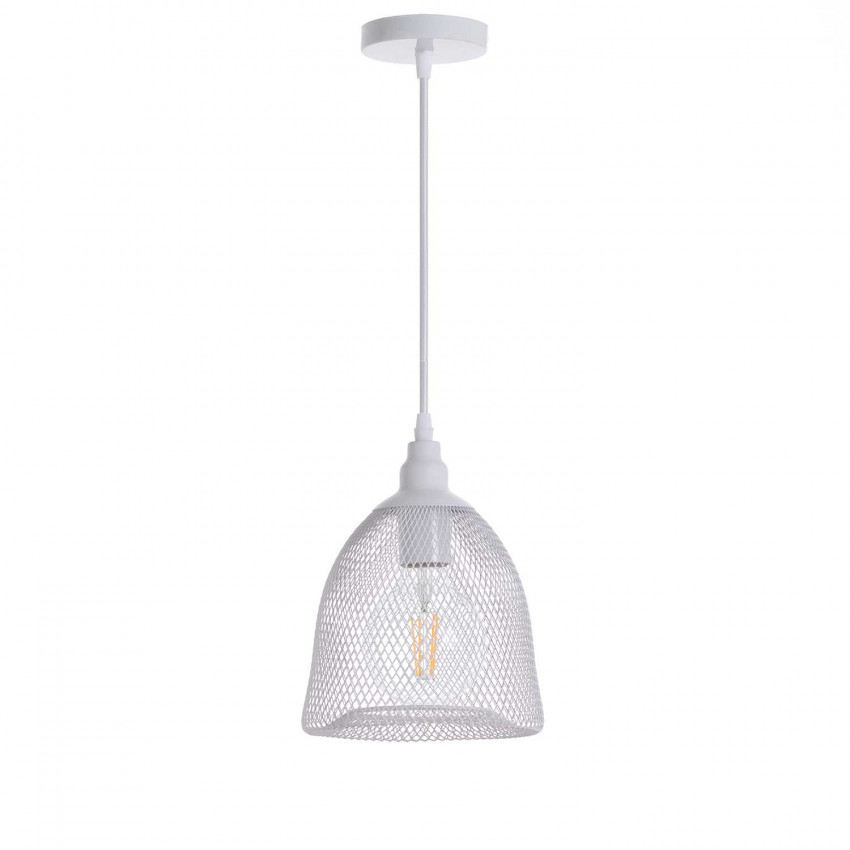 Lámpara de Techo Radom Blanco 18x18x23cm 7hSevenOn Deco Lámparas de Techo 1