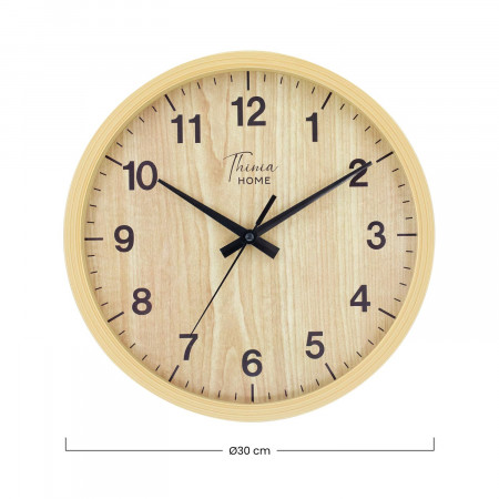 Reloj de Pared de Madera Ø30 cm Thinia Home Relojes de Pared 6