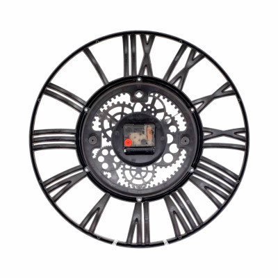 Orologio da parete vintage con motivo traforato nero/oro, Ø 38 cm Thinia Home Orologi da parete 5