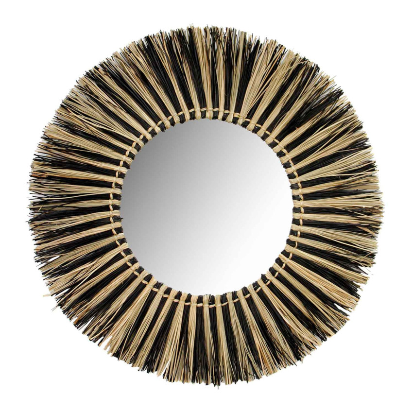 Espelho de parede redondo de algas Meer Ø76cm Thinia Home Espelhos de parede 1