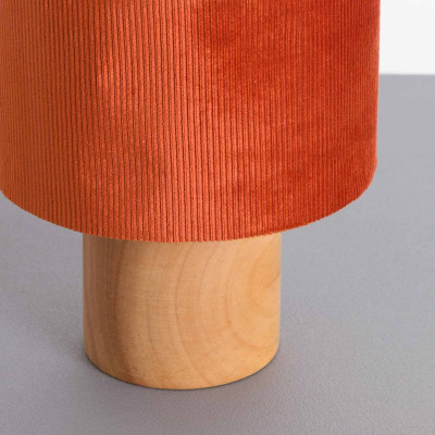 Lámpara de Mesa Natural Eco Red 18x18x22cm 7hSevenOn Deco Lámparas de Mesa 5