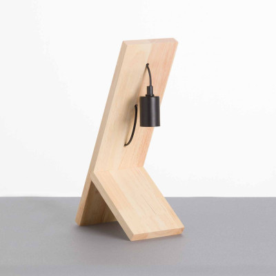 Lámpara de Mesa Natural Rua Vintage 18,4x13x45cm 7hSevenOn Deco Lámparas de Mesa 2